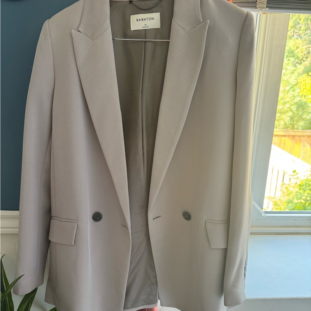 Aritzia Babaton Gray Blazer
